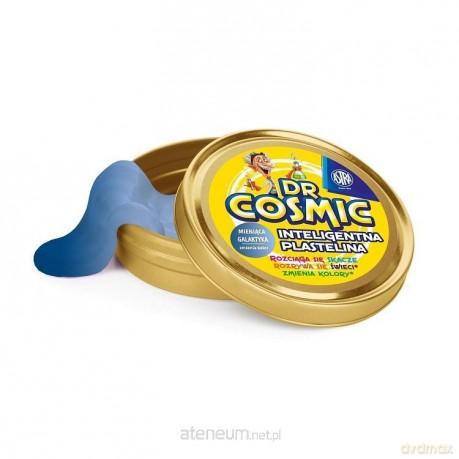 Inteligentna Plastelina - Mieniąca Galaktyka niebieska