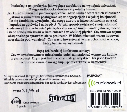 Inwestowanie w nieruchomości. Poradnik - Łukasz Tomys [AUDIOBOOK]