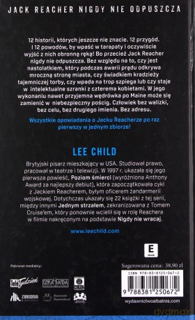 Jack Reacher. Adres nieznany - Lee Child [KSIĄŻKA]