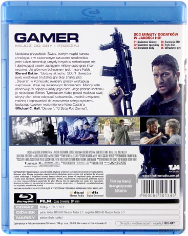 Gamer [Blu-Ray]
