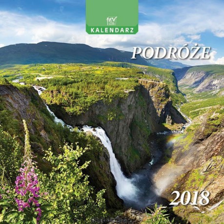 Kalendarz 13 Plansz kwadratowy - Podróże [KALENDARZ]
