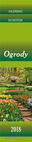 Kalendarz 13 Plansz paskowy - Ogrody [KALENDARZ]
