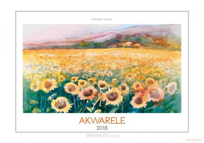 Kalendarz 2018 Wieloplanszowy Akwarele [KALENDARZ]