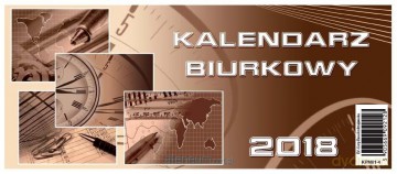 Kalendarz biurkowy poziomy mały [KALENDARZ]