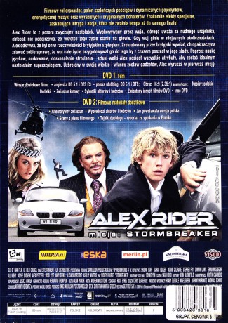 Alex Rider. Misja: Stormbreaker (+ etui na komórkę) [2DVD]