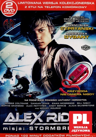 Alex Rider. Misja: Stormbreaker (+ etui na komórkę) [2DVD]