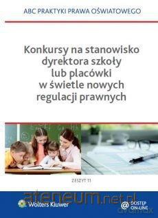 Konkursy na stanowisko dyrektora szkoły - Agata Piszko [KSIĄŻKA]