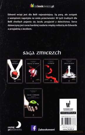 Księżyc w nowiu - Stephenie Meyer [KSIĄŻKA]