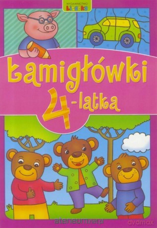 Łamigłówki 4-latka [KSIĄŻKA]