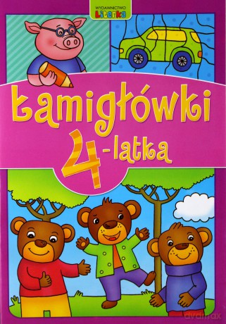 Łamigłówki 4-latka [KSIĄŻKA]