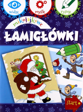 Mikołajkowe Łamigłówki - Anna Wiśniewska [KSIĄŻKA]