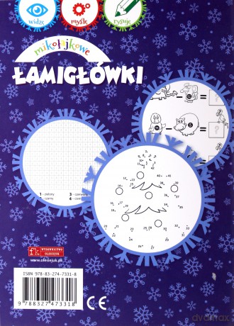 Mikołajkowe Łamigłówki - Anna Wiśniewska [KSIĄŻKA]