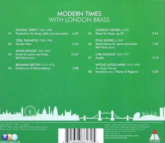 London Brass: Vari: Modern Times With London [CD]