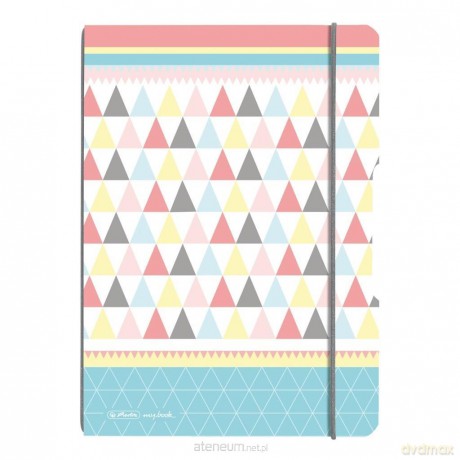 Notatnik A5/40K kratka My.BookF grap pastel