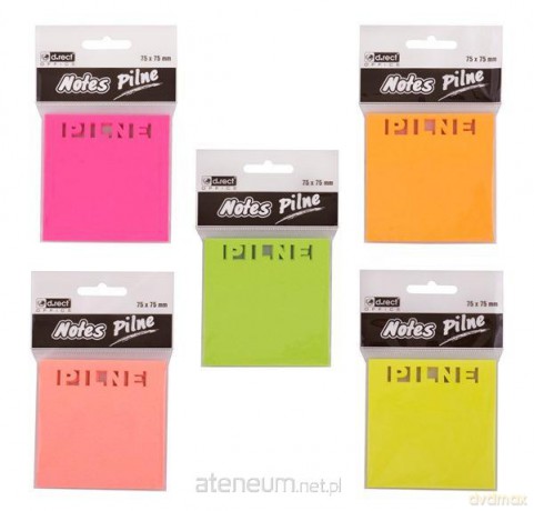 Notes samoprzylepny 75x75mm pilne