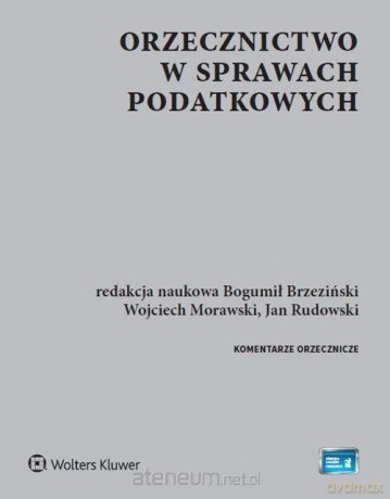 Orzecznictwo w sprawach podatkowych [KSIĄŻKA]