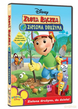 Maniek Złota rączka: Zielona drużyna (Disney) [DVD]