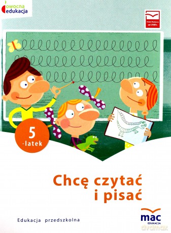 Owocna edukacja. Chcę czytać i pisać. Pięciolatek - Beata Szurowska [KSIĄŻKA]