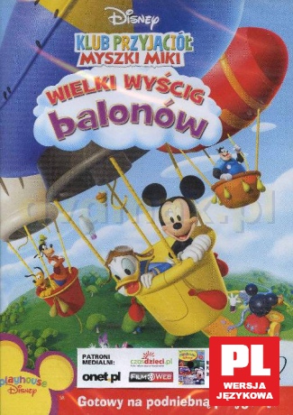 Klub Przyjaciół Myszki Miki: Wielki wyścig balonów (Disney) [DVD]