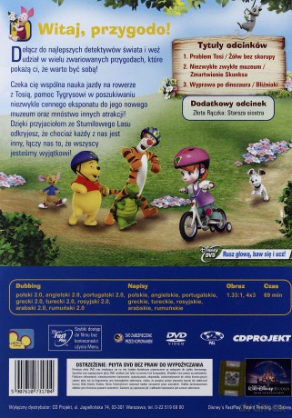 Moi Przyjaciele Tygrys i Kubuś: Każdy jest wyjątkowy (Disney) [DVD]