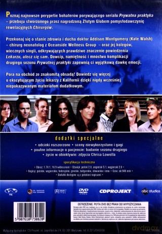 Prywatna praktyka sezon 2 [BOX] [6DVD]