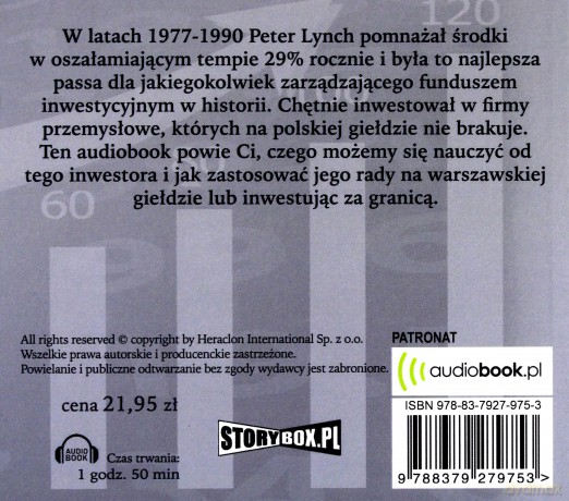 Peter Lynch legendarny inwestor 1800% - Łukasz Tomys [AUDIOBOOK]