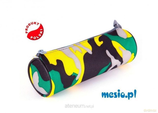 Piórnik tuba TU601 Moro żółte