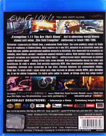 Evangelion 1.11 (Nie) jesteś sam [Blu-Ray]