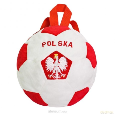 Plecak kibica Football piłka czerwony