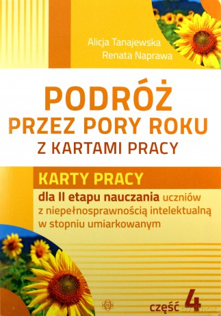 Podróż przez pory roku z kartami pracy. Część 4 [KSIĄŻKA]