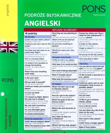 Podróże błyskawicznie. Angielski [KSIĄŻKA]