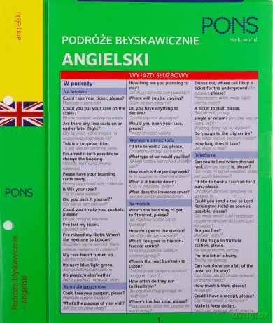 Podróże błyskawicznie. Angielski [KSIĄŻKA]