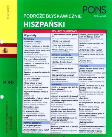 Podróże błyskawicznie. Hiszpański [KSIĄŻKA]