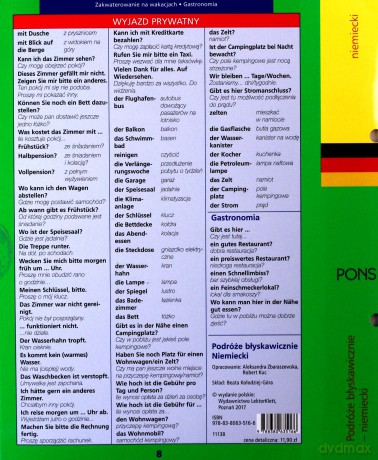Podróże błyskawicznie. Niemiecki [KSIĄŻKA]