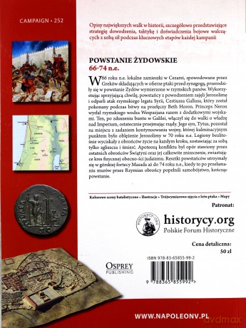 Powstanie żydowskie 66-74 n.e. - Si Sheppard [KSIĄŻKA]