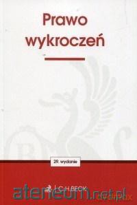 Prawo wykroczeń [KSIĄŻKA]