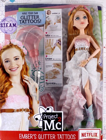ProjectMc2 Eksperyment z lalką Ember's Tattoos