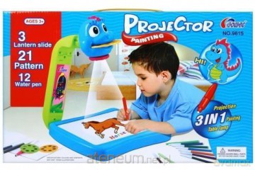 Projektor do malowania z szablonami