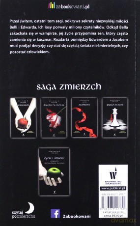 Przed świtem - Stephenie Meyer [KSIĄŻKA]