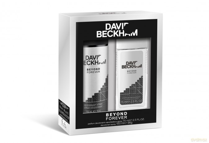 David Beckham Beyond Forever Zestaw prezentowy (deo spray 150 ml + deo w szkle 75 ml)