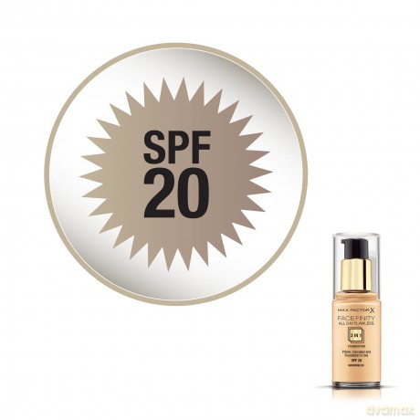 Max Factor Facefinity All Day Flawless 3in1 SPF20 30 ml nr 63