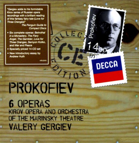 Kirov Gergie Opera: Prokofiev Operas Collectors Edition [14CD]