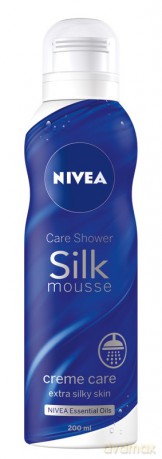 Nivea Care Shower Silk Mousse Jedwabisty mus do mycia Creme Care 200 ml
