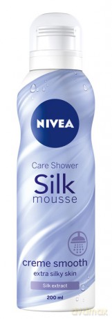 Nivea Care Shower Silk Mousse Jedwabisty mus do mycia Creme Smooth 200 ml