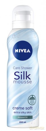 Nivea Care Shower Silk Mousse Jedwabisty mus do mycia Creme Soft 200 ml