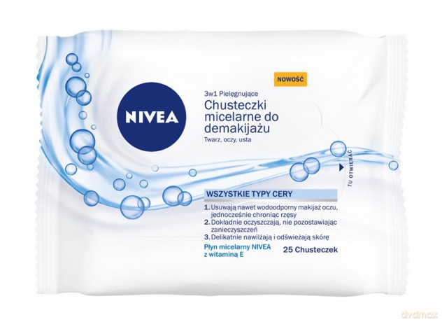 Nivea Chusteczki micelarne do demakijażu 1op. -25 szt.
