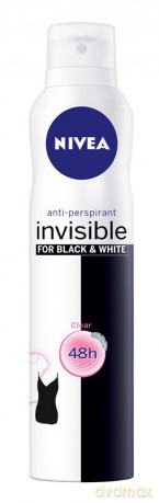 Nivea Dezodorant Invisible Clear spray damski 250 ml