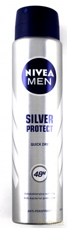 Nivea Dezodorant Silver Protect Dynamic Power spray męski 250 ml