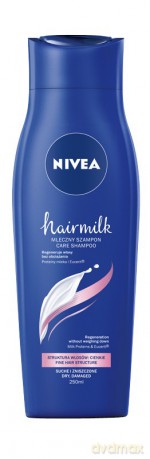 Nivea Hair Milk Szampon mleczny do włosów cienkich,suchych i zniszczonych 250 ml