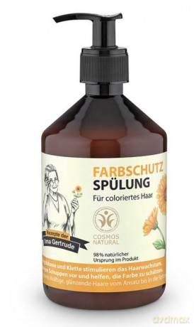 Oma Gertrude Balsam do włosów ochrona koloru Nagietek i łopian 500 ml
